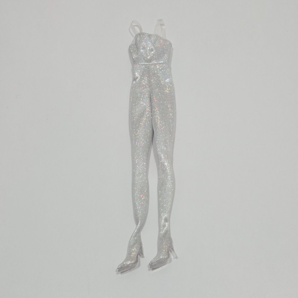 Barbie Signature Laverne Cox Doll Silver Jumpsuit Only 2022